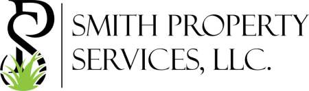 Smith Property Services LLC logo with grass.